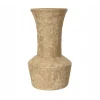 Decoris Vazen En Potten>Vaas terra goud 30 cm