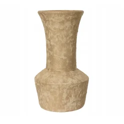 Decoris Vazen En Potten>Vaas terra goud 30 cm