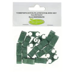 Bel Garden Moestuin>Verbindingsstuk plantenstok 8mm 18st