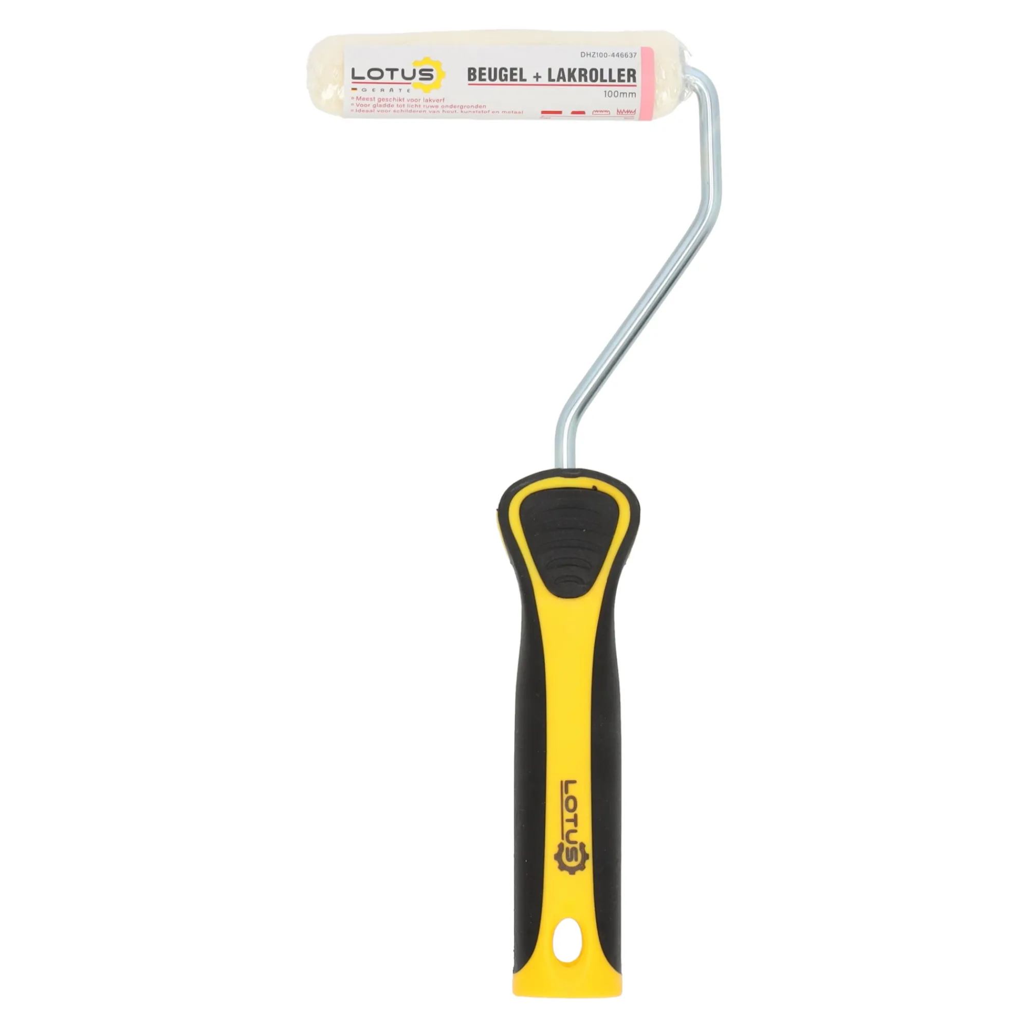 Lotus Verfspullen>Verfbeugel met lakroller extra fijn 100 mm