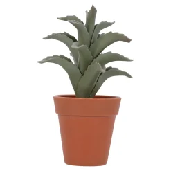 Everlands Kunstplanten En Kunstbloemen>Vetplant in pot, 4 assorti