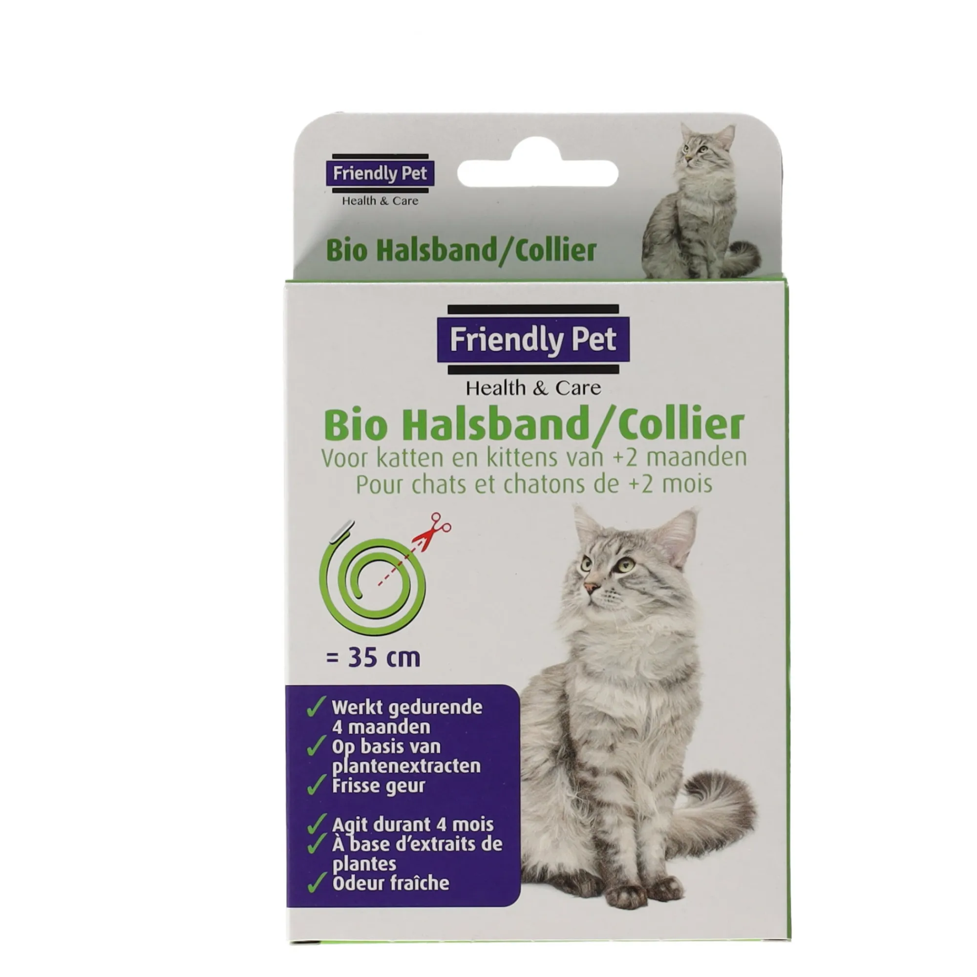 Friendly Pet Kattenverzorging>Vlooienband bio kat FP