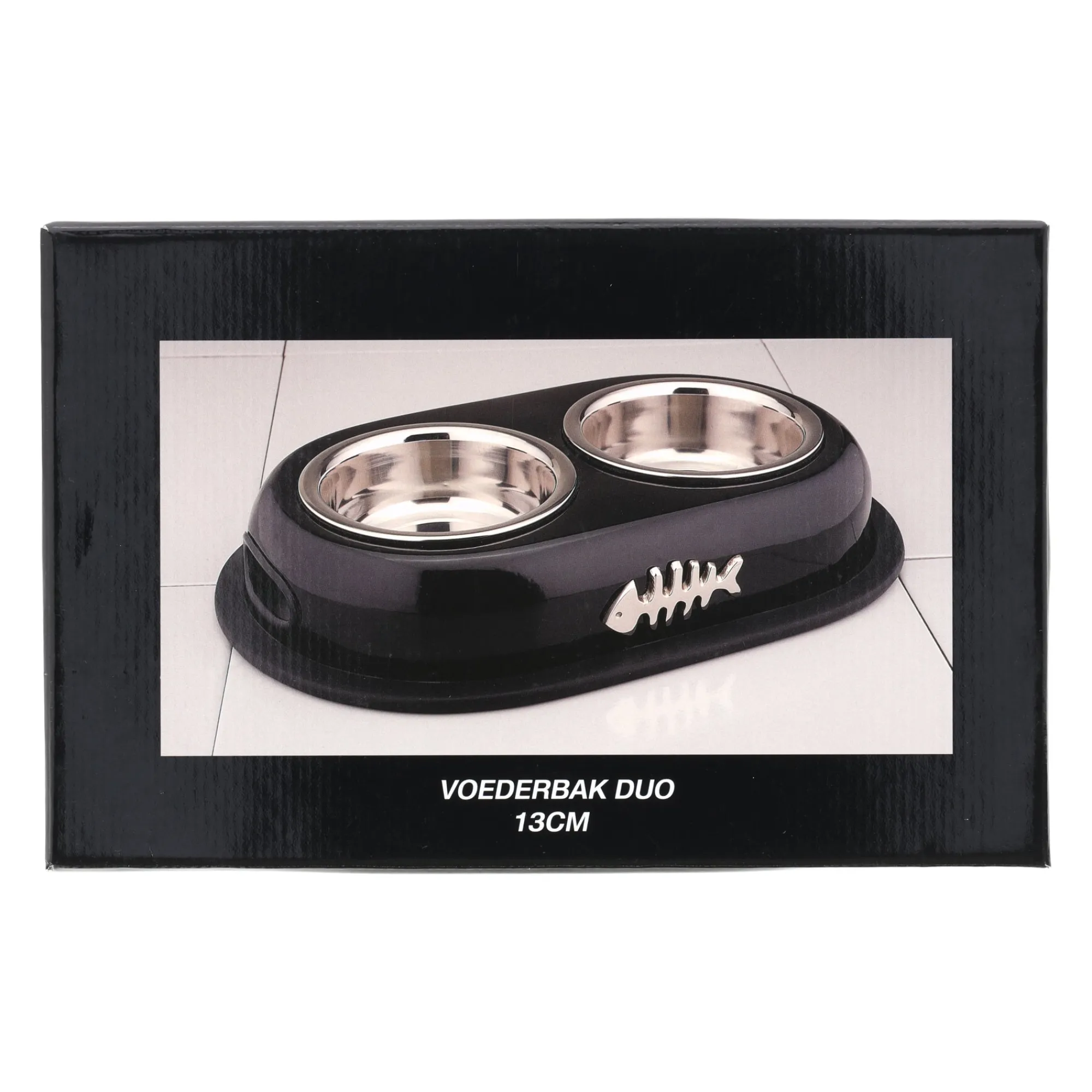 Friendly Pet Drink- En Voerbak Hond>Voederbak duo 13cm RW005