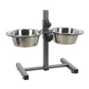 Friendly Pet Drink- En Voerbak Hond>Voederbak duo met staander M RW007