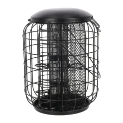Friendly Pet Tuinvogels>Voedersilo metaal zwart 3-in-1