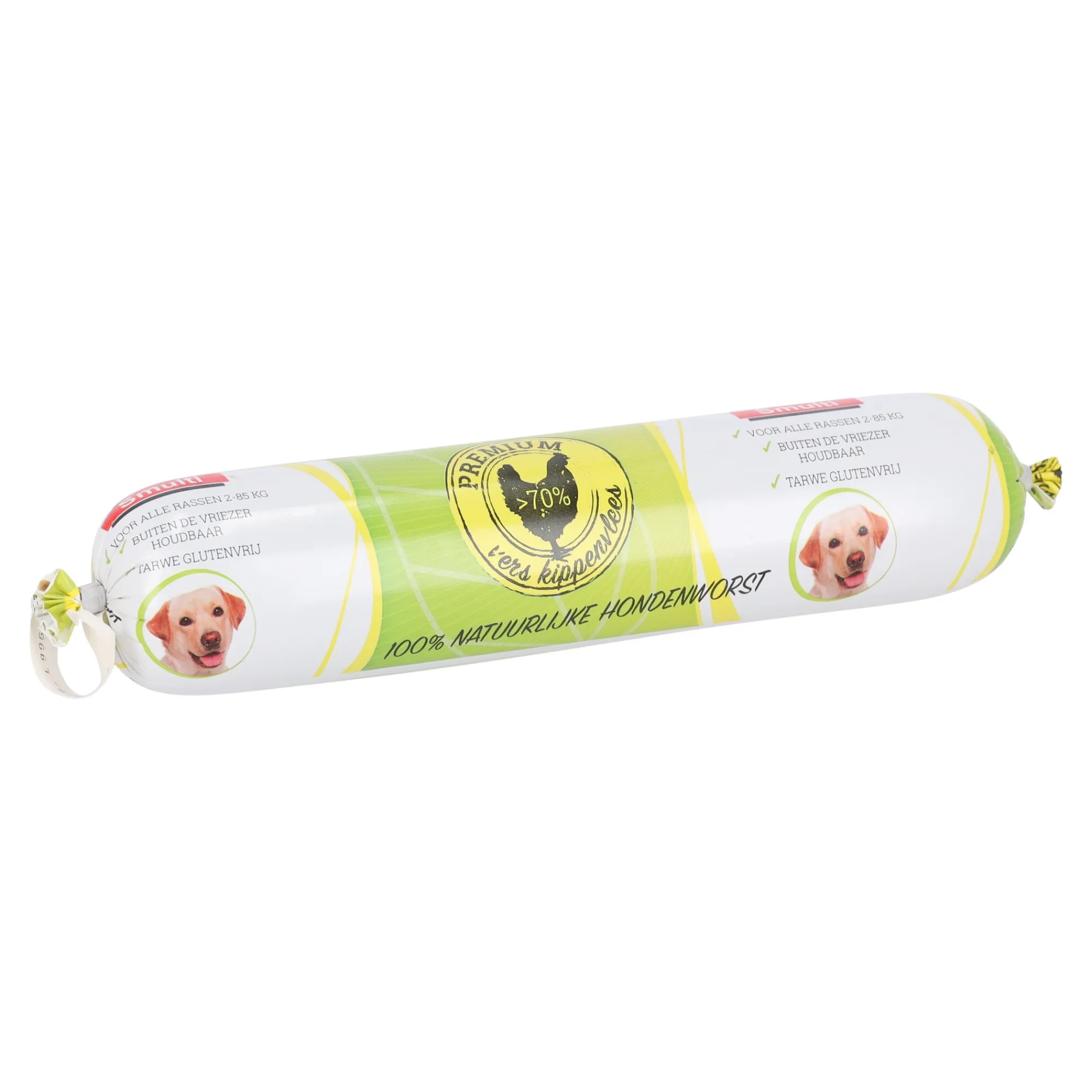 Smulti Hondenvoer>Voedingsworst premium kip 700G