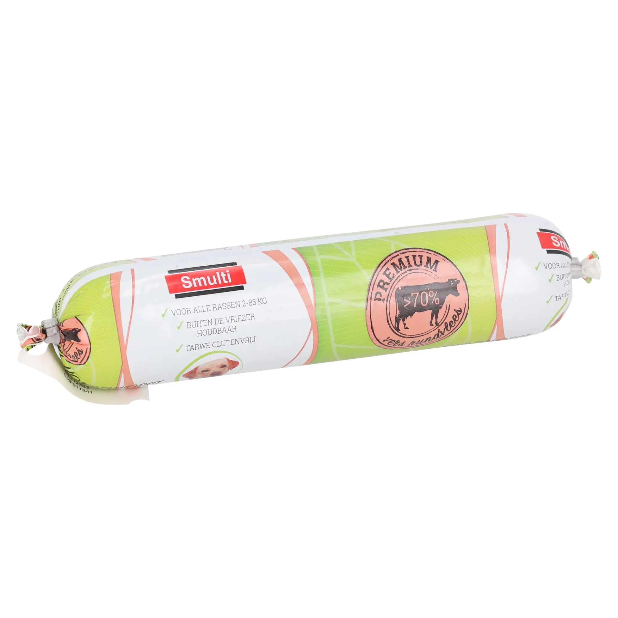 Smulti Hondenvoer>Voedingsworst premium rund 700G