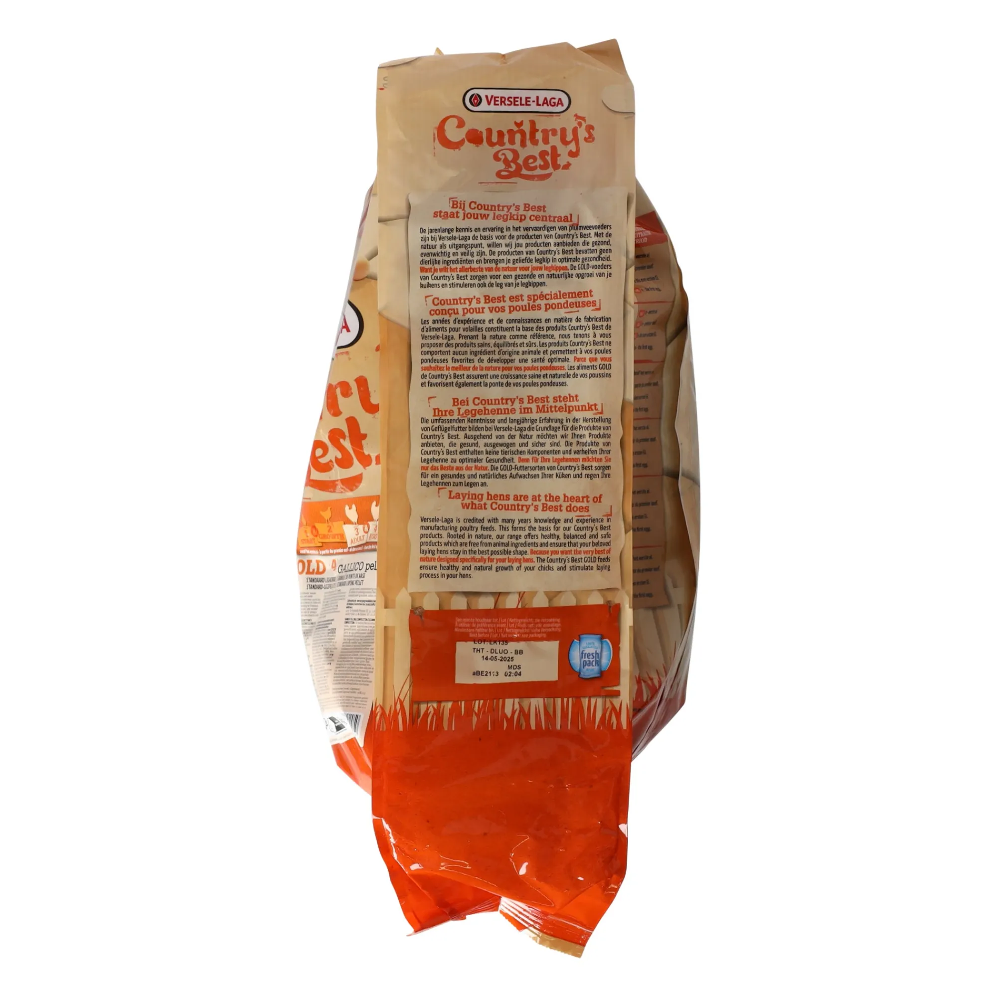 Versele Laga Vogelvoer>Voer pluimvee legkorrel 5 kg Country Best