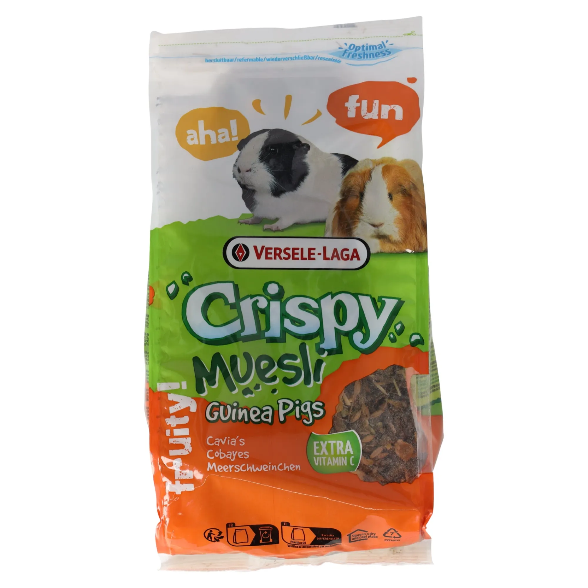 Versele Laga Knaagdiervoer>Voer voor knaagdieren en cavia's - muesli 1 kg