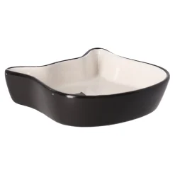 Friendly Pet Voerbak Kat>Voerbak kat Kera zwart/wit 220ml