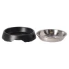 Friendly Pet Voerbak Kat>Voerbak kat ribbel zwart 160ml