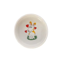 Flamingo Voer- En Drinkbakken Knaagdier>Voerbak konijn 11cm 300ml
