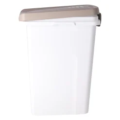 Stefanplast Kip|Overige Tuindieren>Voerton 7 L wit/taupe
