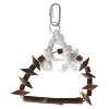 Friendly Pet Vogelspeelgoed>Vogel schommel boog touw+hout 20cm