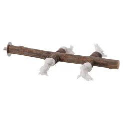 Friendly Pet Vogelspeelgoed>Vogel zitstok hout+touw 25cm