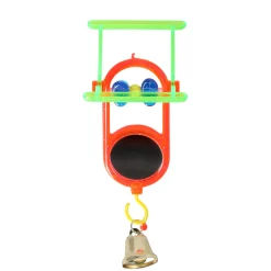 Friendly Pet Vogelspeelgoed>Vogelspeelgoed spiegel + bel