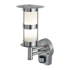 Diamant Buitenverlichting|Buitenverlichting>Wandlamp Piacenza RVS bewegingssensor