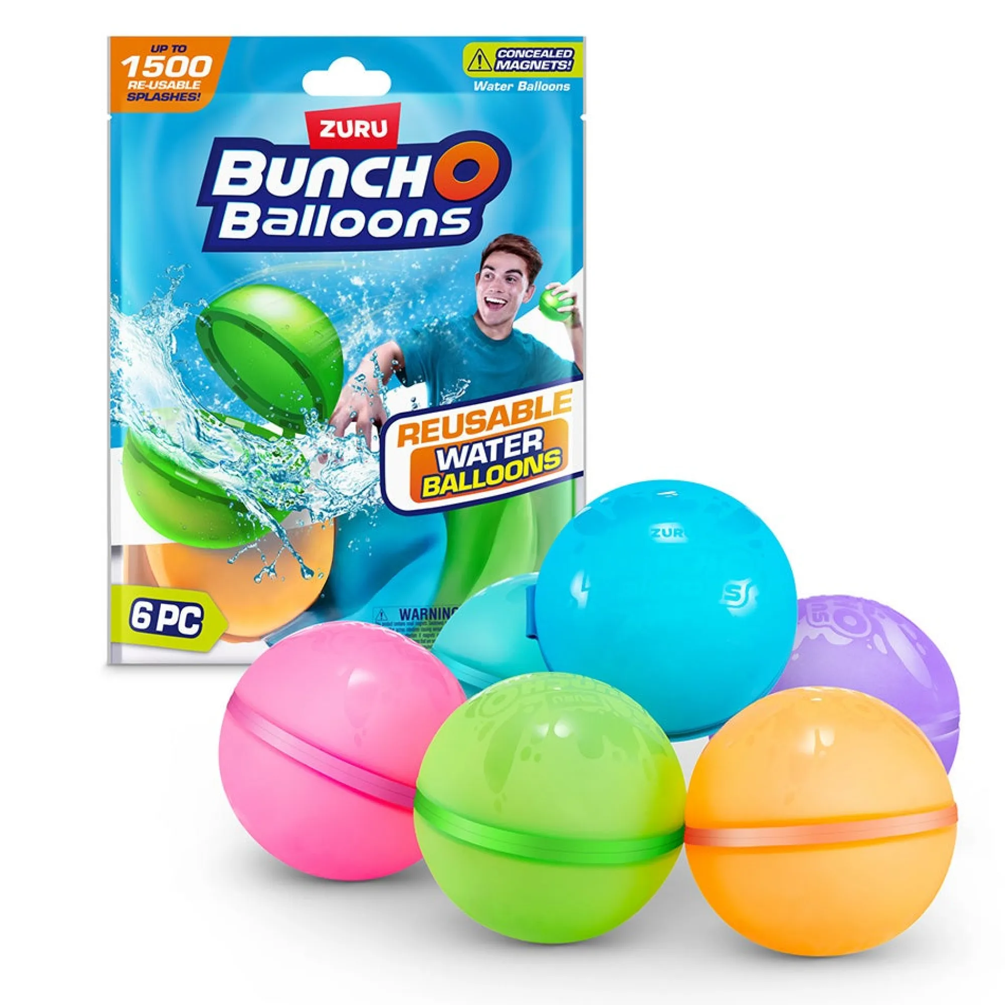 Zuru Sport En Spel>Waterballon herbruikbaar 6st