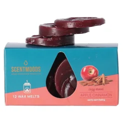 Scentmoods Kaarsen>Waxmelts apple cinnamon 12st