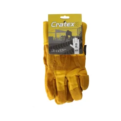 Cratex Werkhandschoenen|Werkhandschoenen>Werkhandschoen leer gevoerd 10