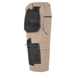 Cratex Werkbroeken>Werkshort Berlijn kaki 42