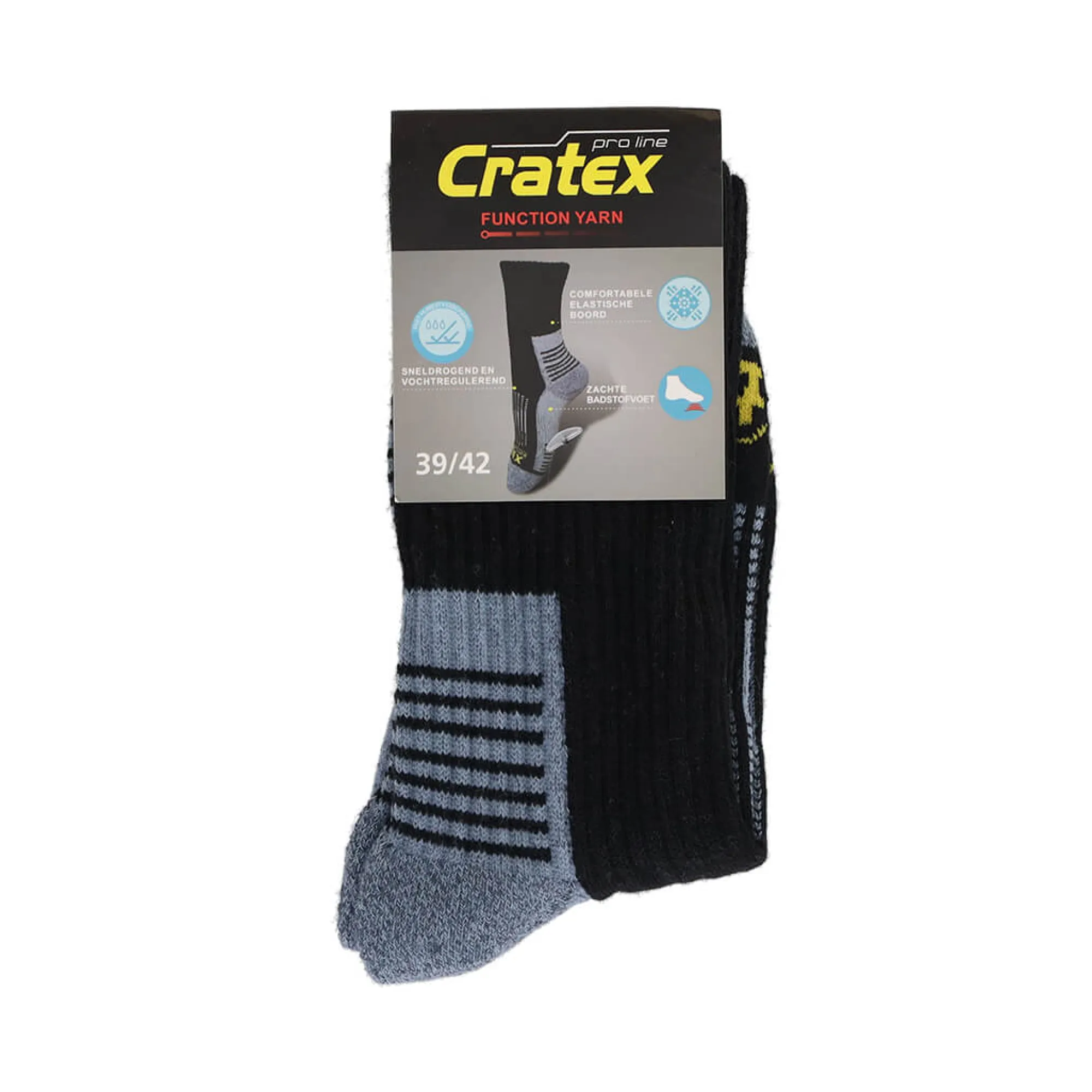 Cratex Pro Line Werksokken>Werksokken Coolmax® 35-38