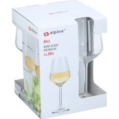 Alpina Koken & Tafelen>Wijnglas witte wijn 4st