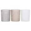 Boltze home Tuindecoratie>Windlicht Graser 8 cm 3 assorti