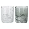 Boltze home Tuindecoratie>Windlicht Nordy 8 cm 4 assorti