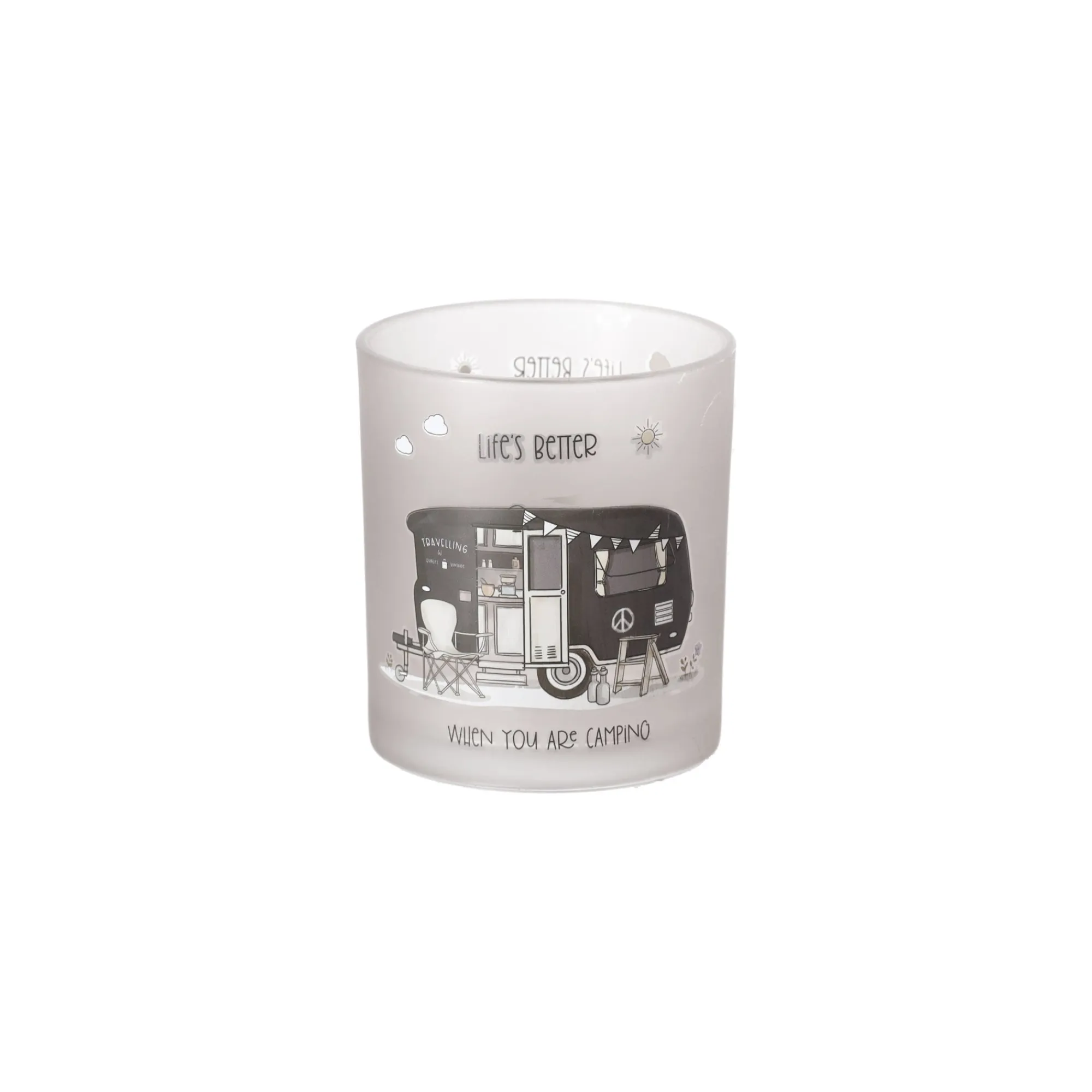 Boltze home Tuindecoratie>Windlicht Vanlife 10 cm