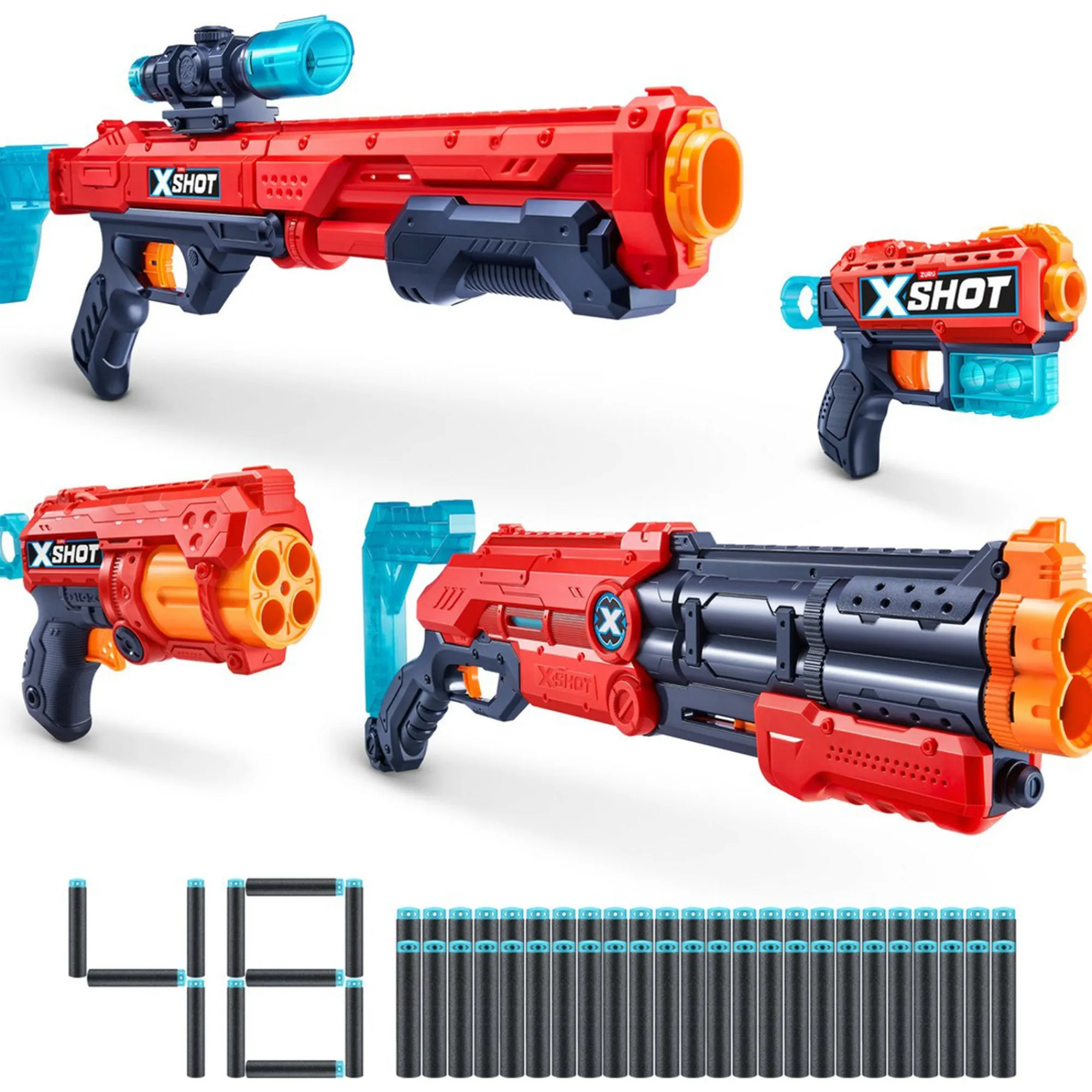 Zuru Sport En Spel>X-Shot ultimate shootout pack