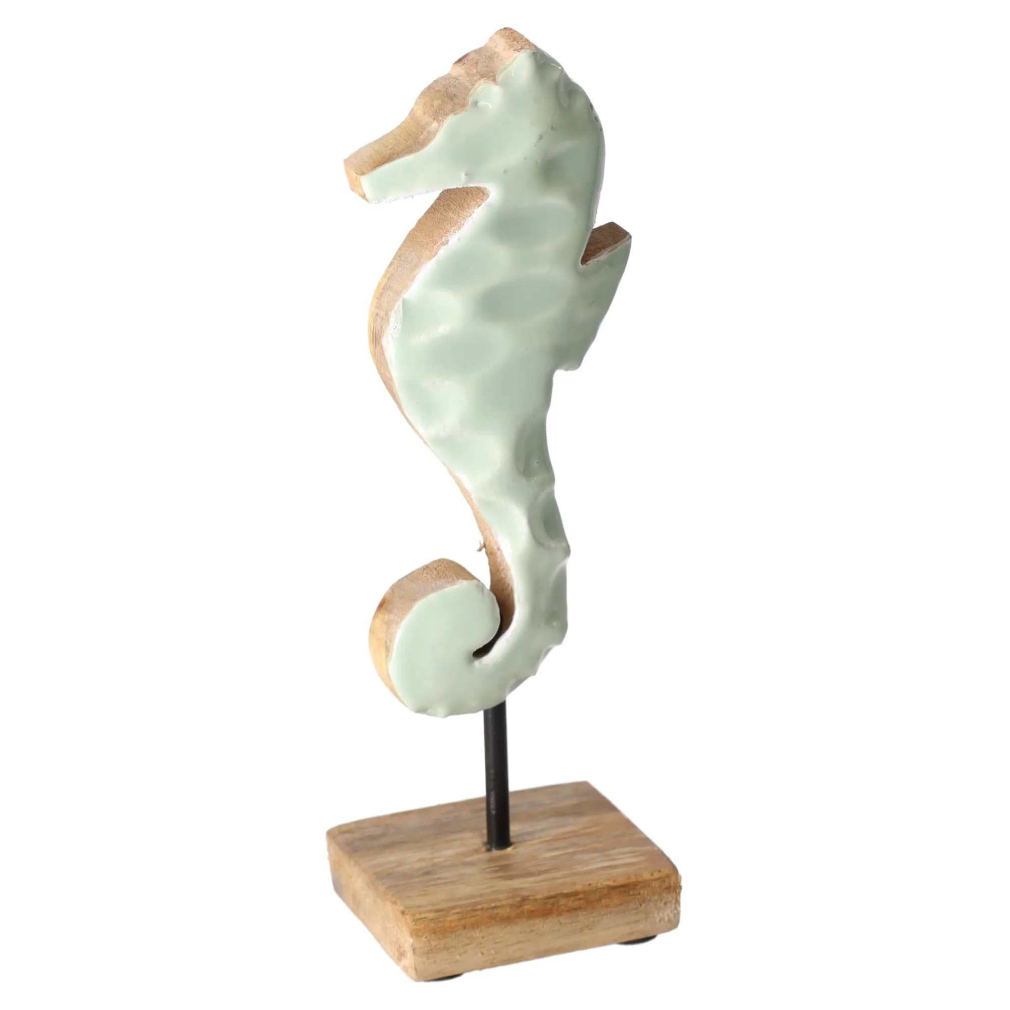 Natural Collections Woondecoratie>Zeepaard op voet 19 cm