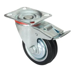 Lotus Transport>Zwenkwiel met rem 75mm